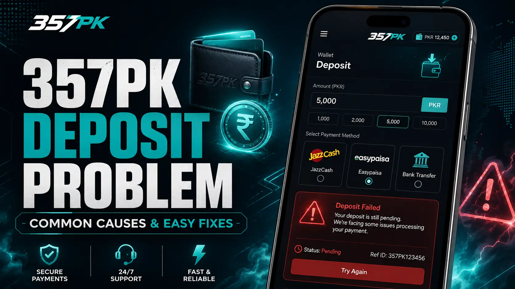 357PK Deposit Problem